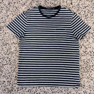 Ralph Lauren Polo Indigo White Striped T-Shirt